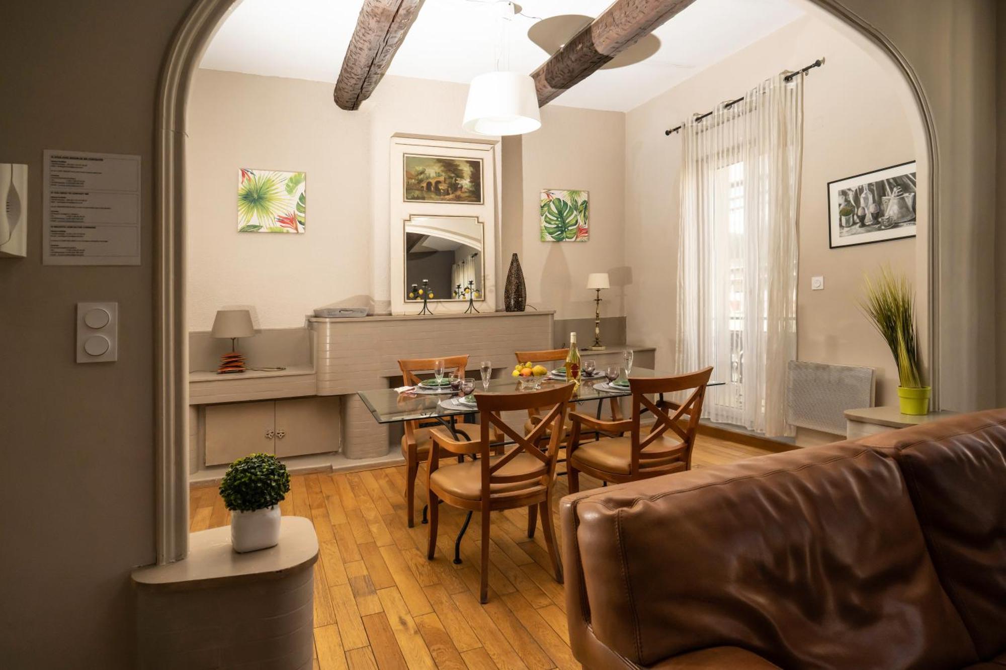 "Air D'Antan"-Meuble De Tourisme 3 Etoiles -Residence "Les Logis De Beziers"-Garage Optionnel-Coeur De Ville-Plages A 16Km ! Eksteriør bilde